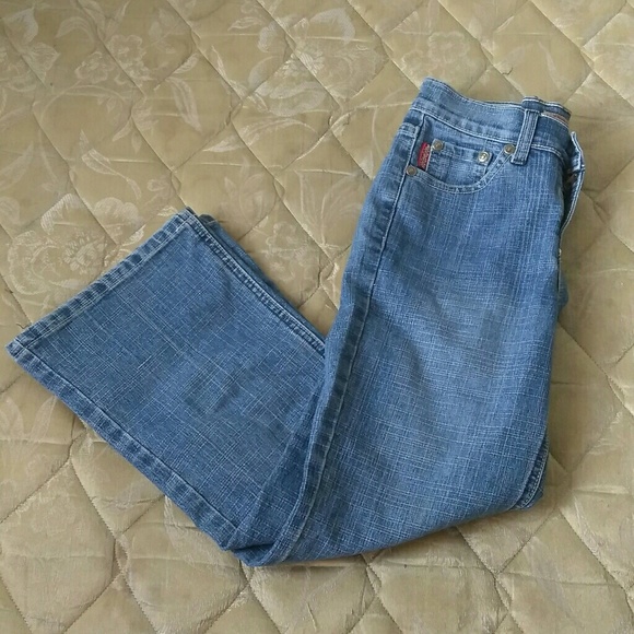 Girls Liquid  Blue Jeans Size 12 - Picture 3 of 5